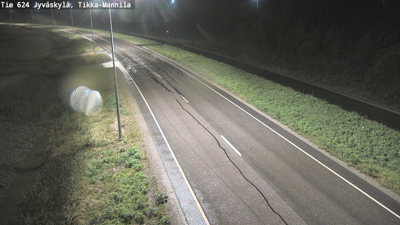Weather Camera Image Road 624 Jyväskylä, Tikka-Mannila, Jyväskylä, Keski-Suomi
