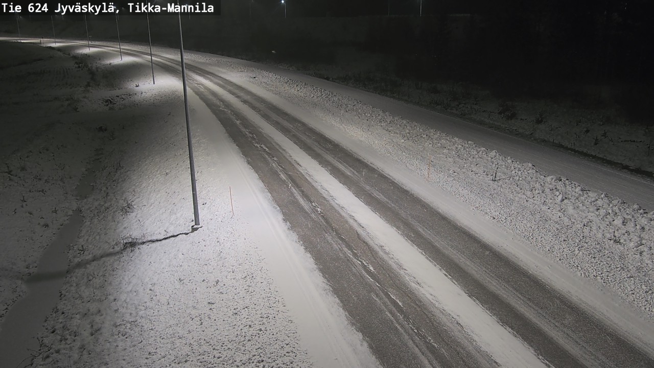 Kelikamerat Kuva Tie 624 Jyväskylä, Tikka-Mannila, Jyväskylä, Keski-Suomi