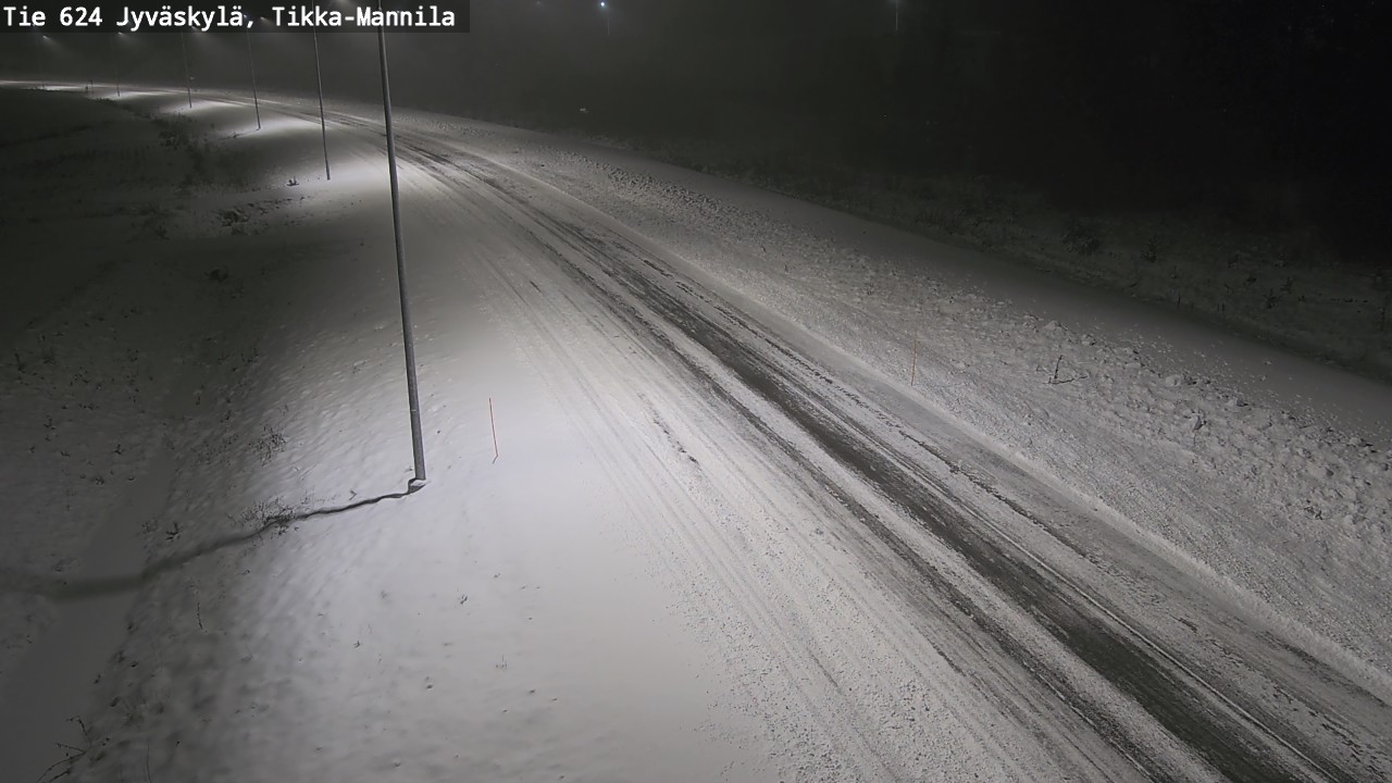 Kelikamerat Kuva Tie 624 Jyväskylä, Tikka-Mannila, Jyväskylä, Keski-Suomi