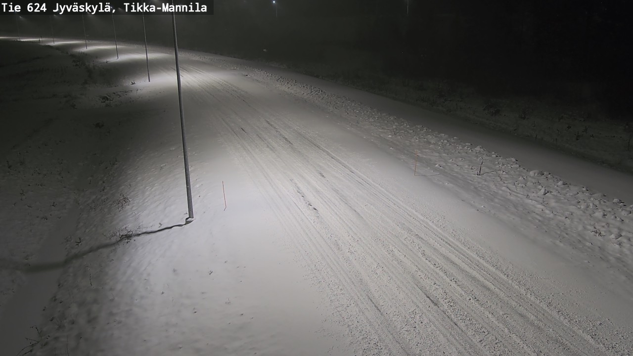 Kelikamerat Kuva Tie 624 Jyväskylä, Tikka-Mannila, Jyväskylä, Keski-Suomi