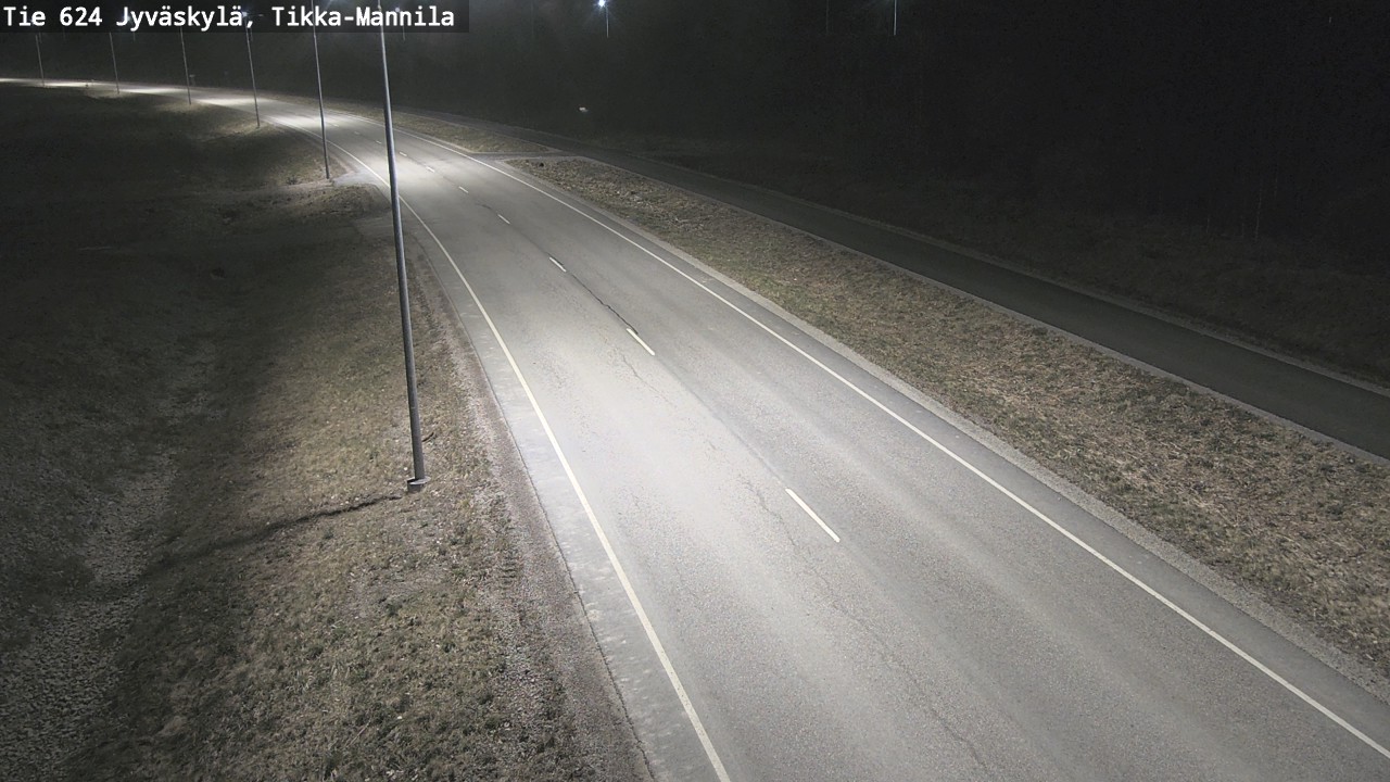 Weather Camera Image Road 624 Jyväskylä, Tikka-Mannila, Jyväskylä, Keski-Suomi