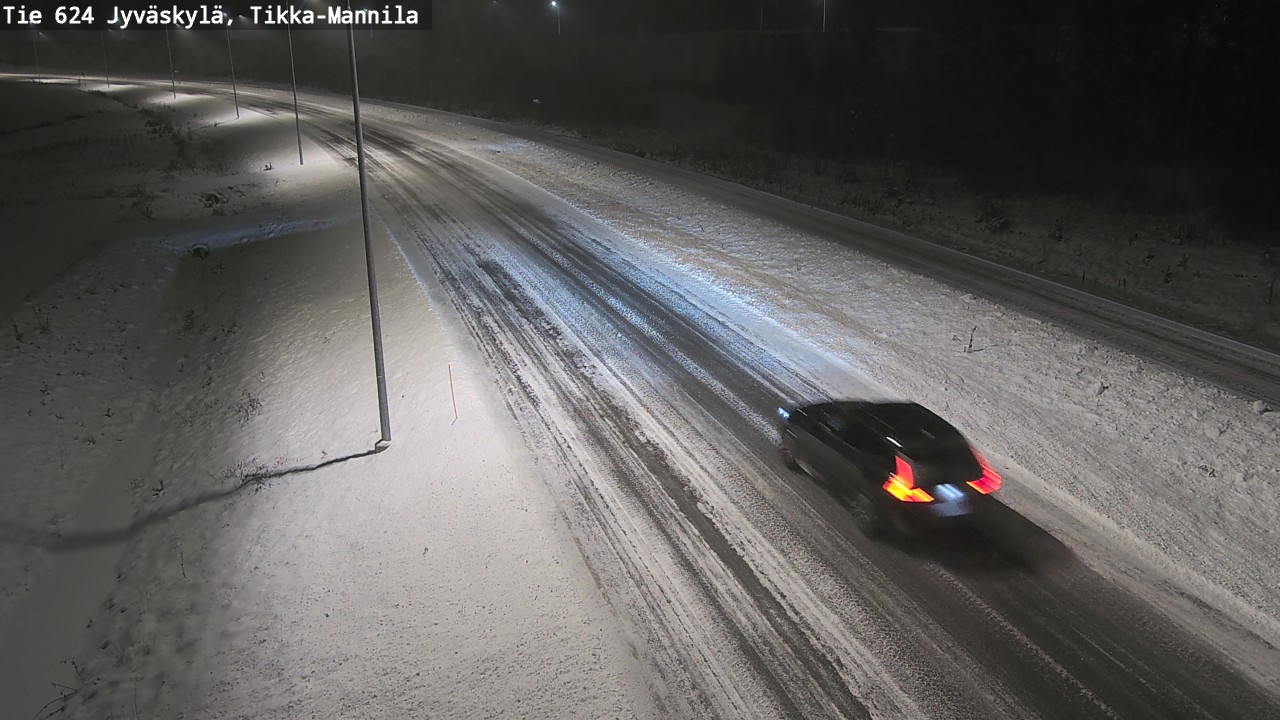 Kelikamerat Kuva Tie 624 Jyväskylä, Tikka-Mannila, Jyväskylä, Keski-Suomi