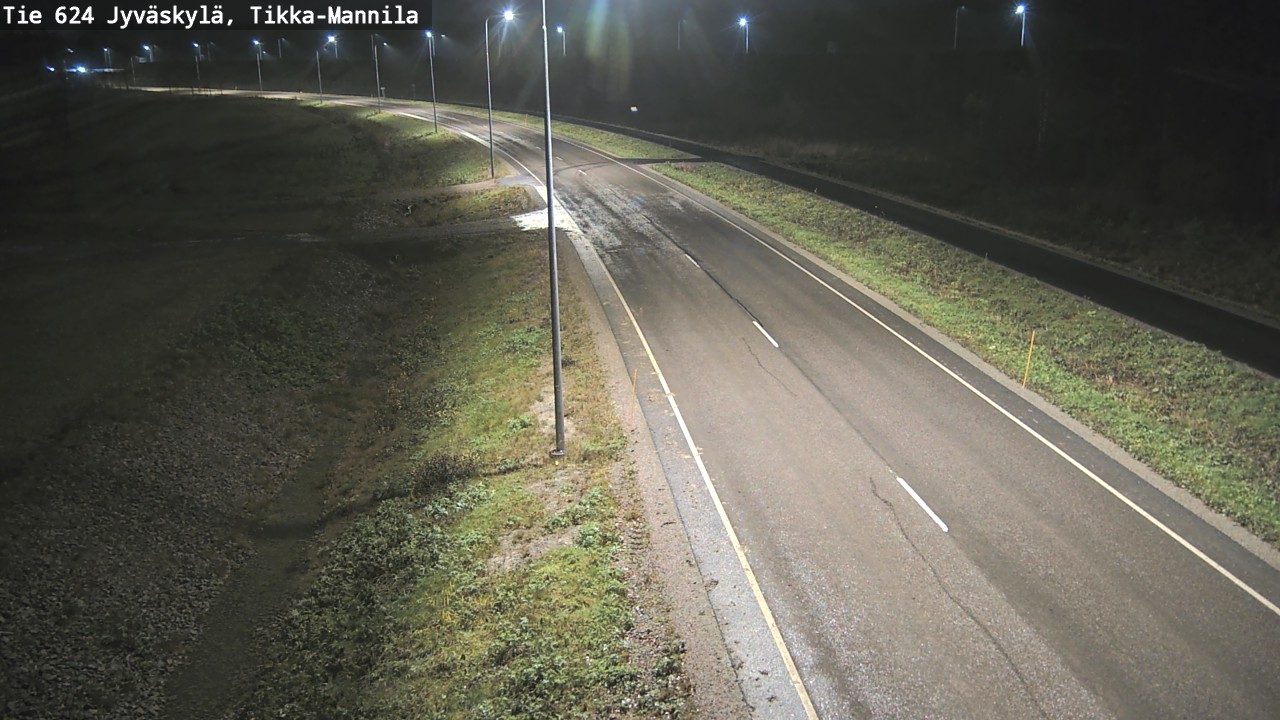 Kelikamerat Kuva Tie 624 Jyväskylä, Tikka-Mannila, Jyväskylä, Keski-Suomi