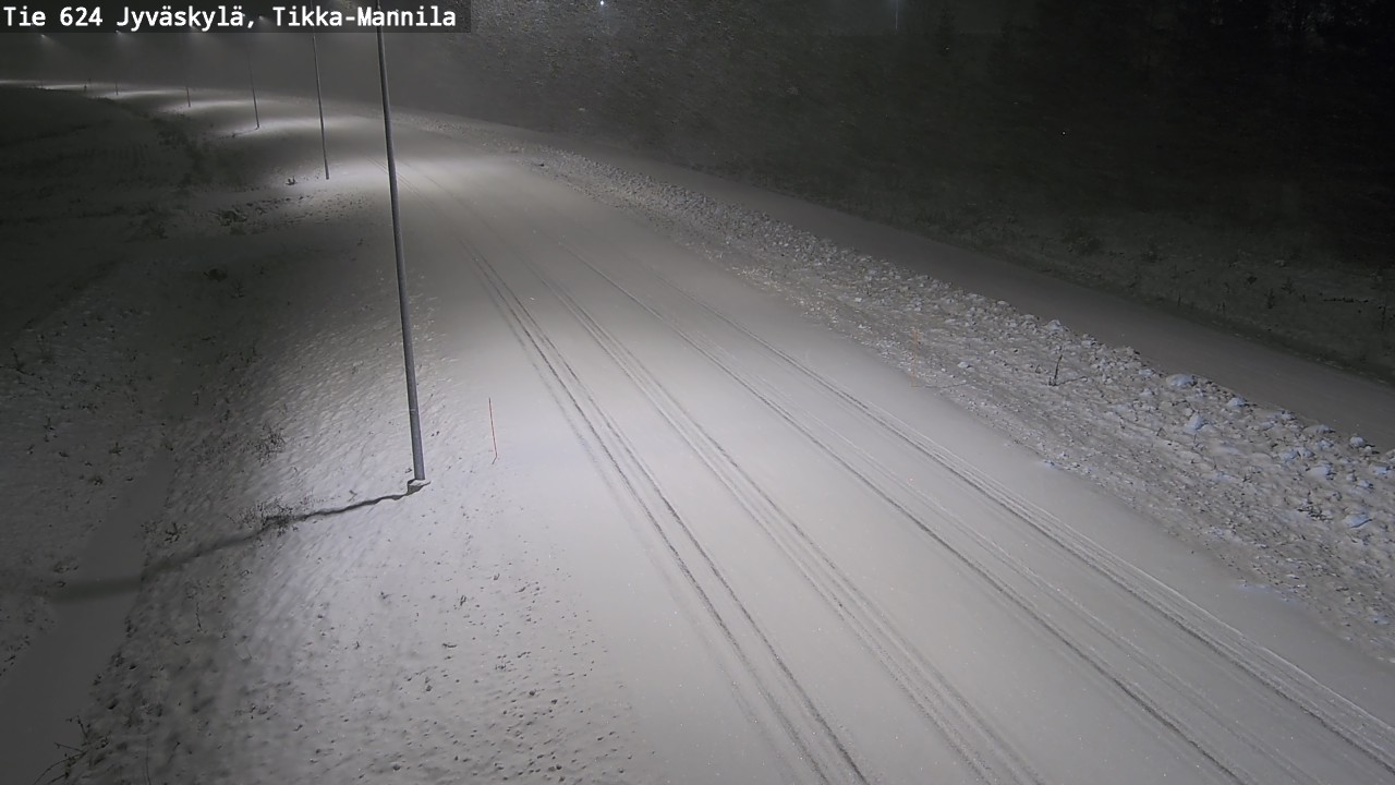 Kelikamerat Kuva Tie 624 Jyväskylä, Tikka-Mannila, Jyväskylä, Keski-Suomi