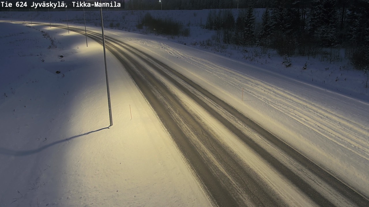 Kelikamerat Kuva Tie 624 Jyväskylä, Tikka-Mannila, Jyväskylä, Keski-Suomi