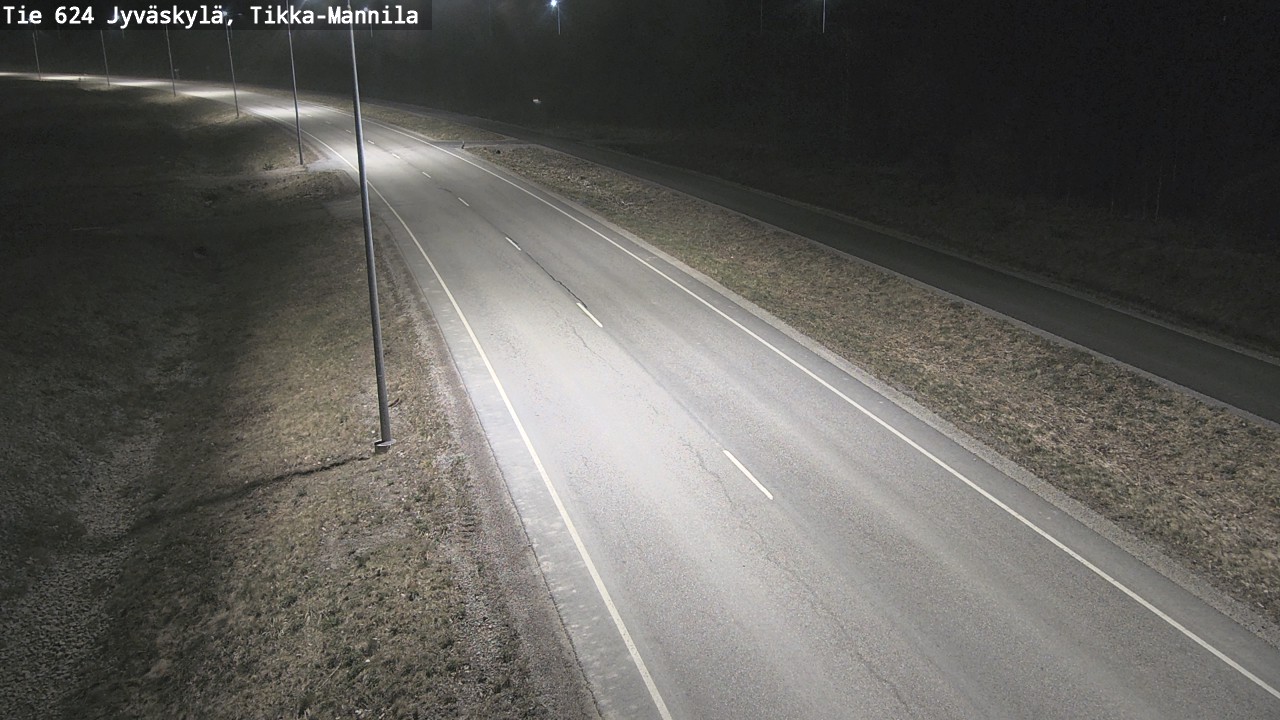 Weather Camera Image Road 624 Jyväskylä, Tikka-Mannila, Jyväskylä, Keski-Suomi
