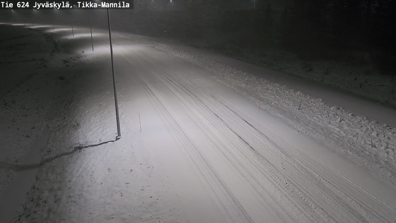 Kelikamerat Kuva Tie 624 Jyväskylä, Tikka-Mannila, Jyväskylä, Keski-Suomi