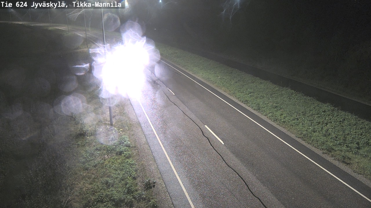 Weather Camera Image Road 624 Jyväskylä, Tikka-Mannila, Jyväskylä, Keski-Suomi