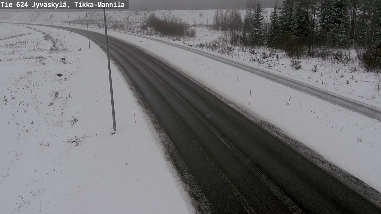 Kelikamerat Kuva Tie 624 Jyväskylä, Tikka-Mannila, Jyväskylä, Keski-Suomi