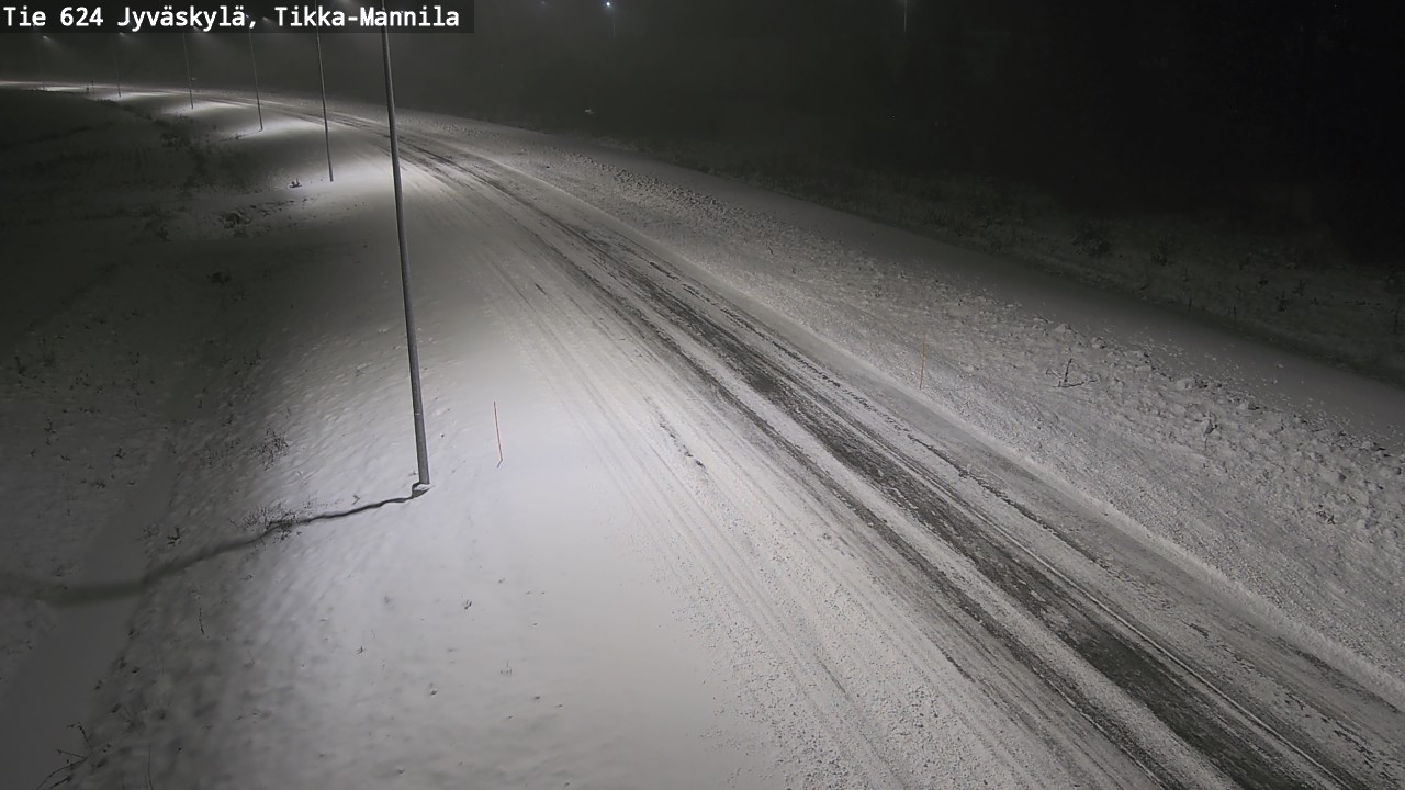 Kelikamerat Kuva Tie 624 Jyväskylä, Tikka-Mannila, Jyväskylä, Keski-Suomi