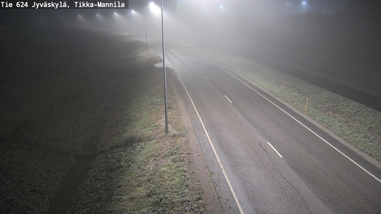 Kelikamerat Kuva Tie 624 Jyväskylä, Tikka-Mannila, Jyväskylä, Keski-Suomi