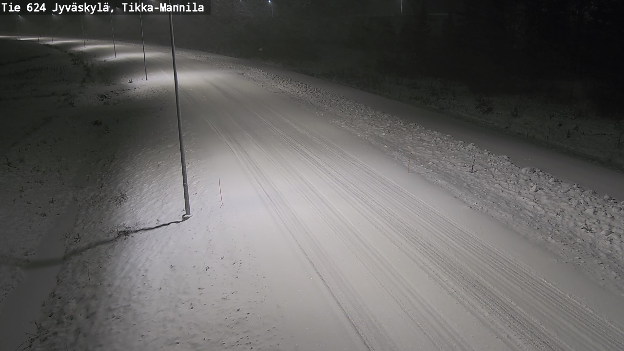 Kelikamerat Kuva Tie 624 Jyväskylä, Tikka-Mannila, Jyväskylä, Keski-Suomi