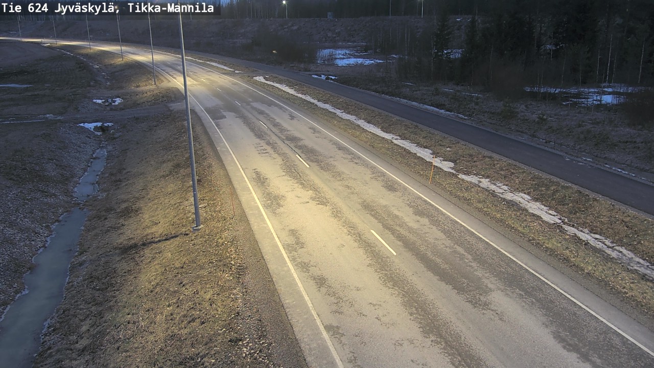 Kelikamerat Kuva Tie 624 Jyväskylä, Tikka-Mannila, Jyväskylä, Keski-Suomi