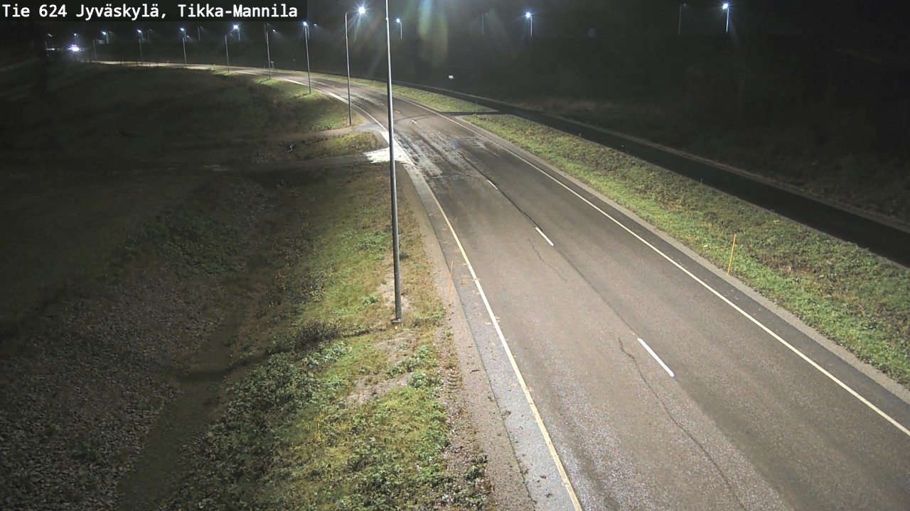 Kelikamerat Kuva Tie 624 Jyväskylä, Tikka-Mannila, Jyväskylä, Keski-Suomi