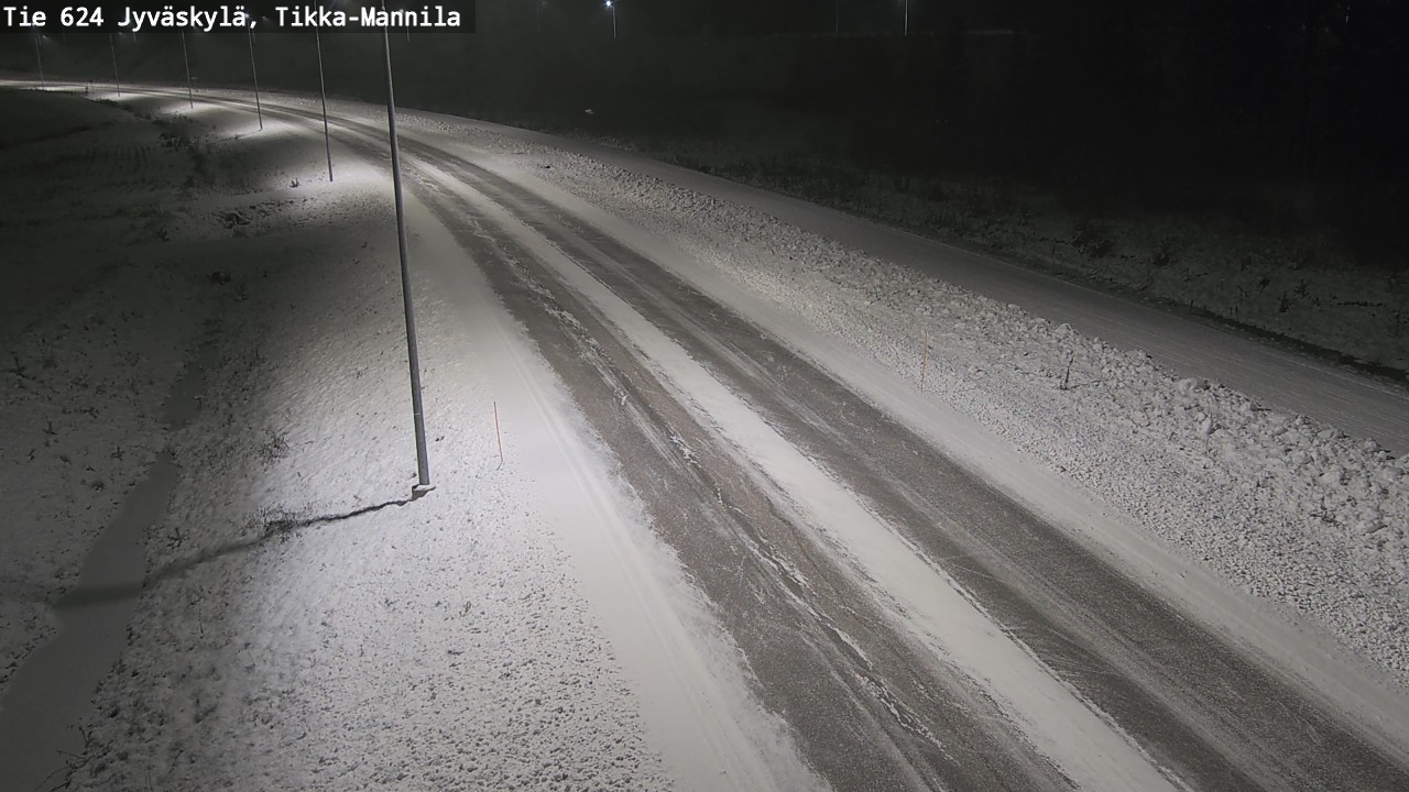 Kelikamerat Kuva Tie 624 Jyväskylä, Tikka-Mannila, Jyväskylä, Keski-Suomi