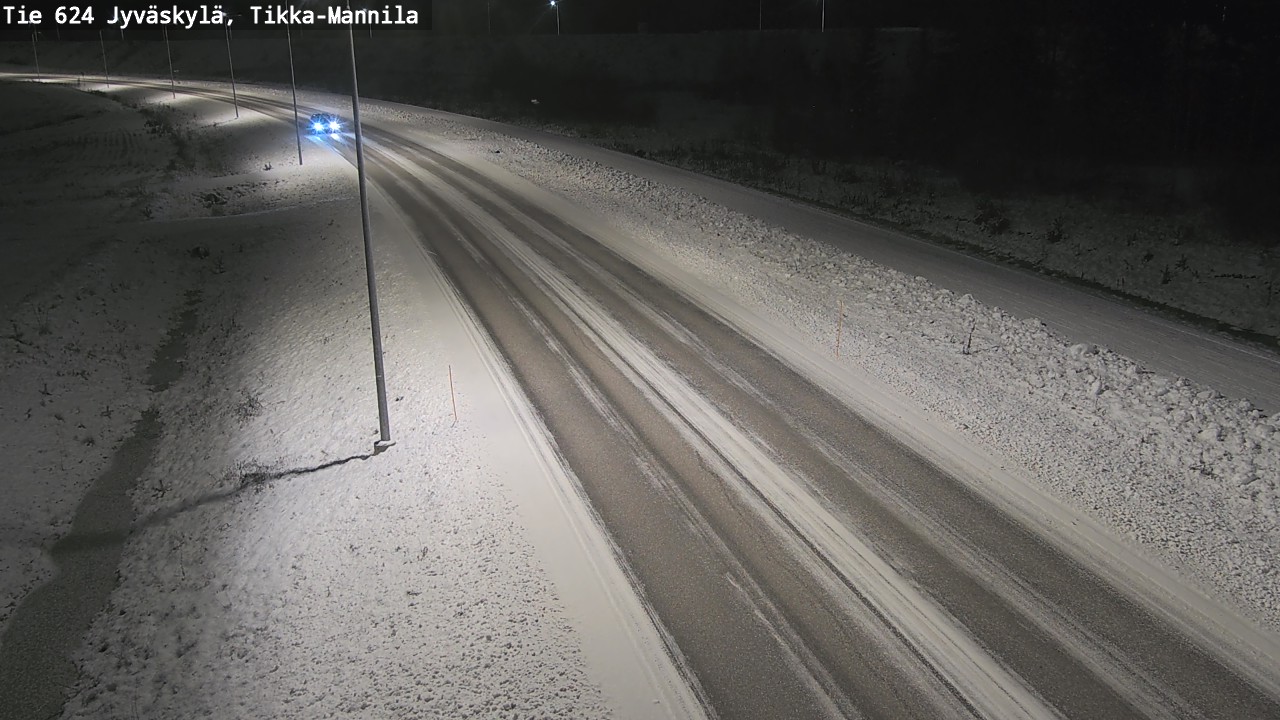 Kelikamerat Kuva Tie 624 Jyväskylä, Tikka-Mannila, Jyväskylä, Keski-Suomi