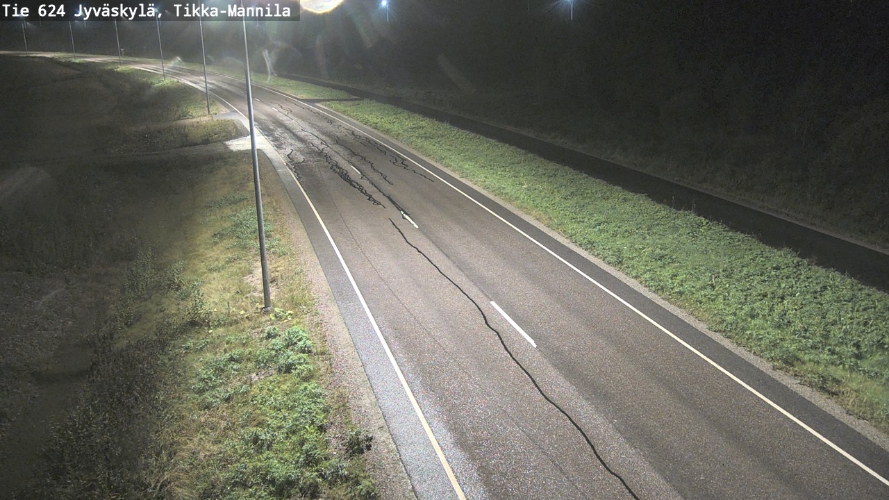 Weather Camera Image Road 624 Jyväskylä, Tikka-Mannila, Jyväskylä, Keski-Suomi