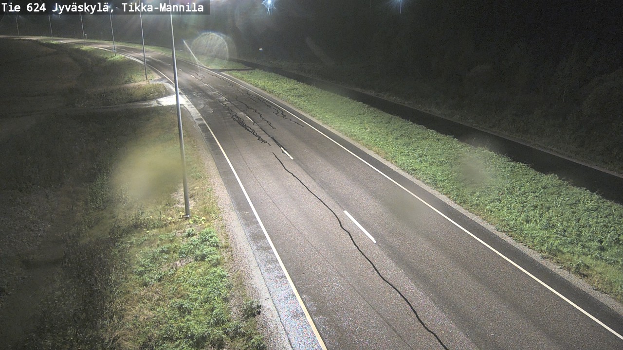 Weather Camera Image Road 624 Jyväskylä, Tikka-Mannila, Jyväskylä, Keski-Suomi