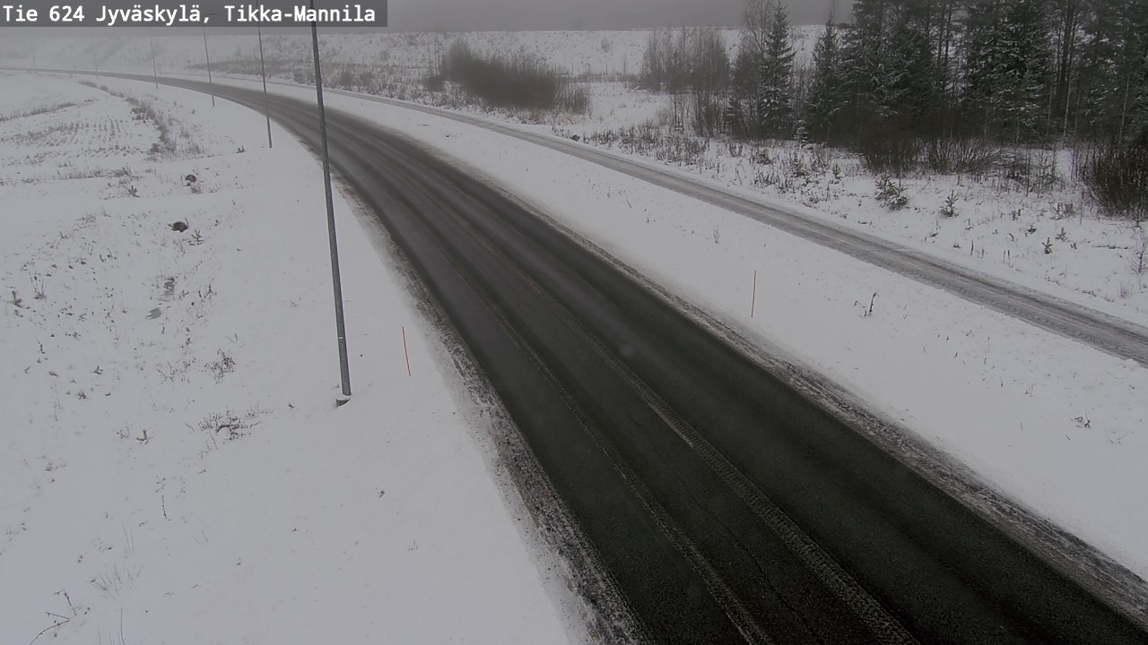 Kelikamerat Kuva Tie 624 Jyväskylä, Tikka-Mannila, Jyväskylä, Keski-Suomi