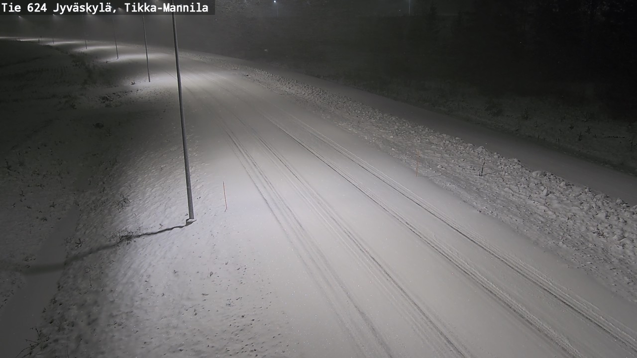 Kelikamerat Kuva Tie 624 Jyväskylä, Tikka-Mannila, Jyväskylä, Keski-Suomi