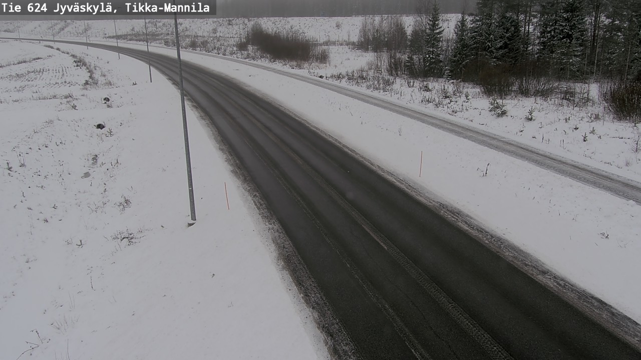 Kelikamerat Kuva Tie 624 Jyväskylä, Tikka-Mannila, Jyväskylä, Keski-Suomi