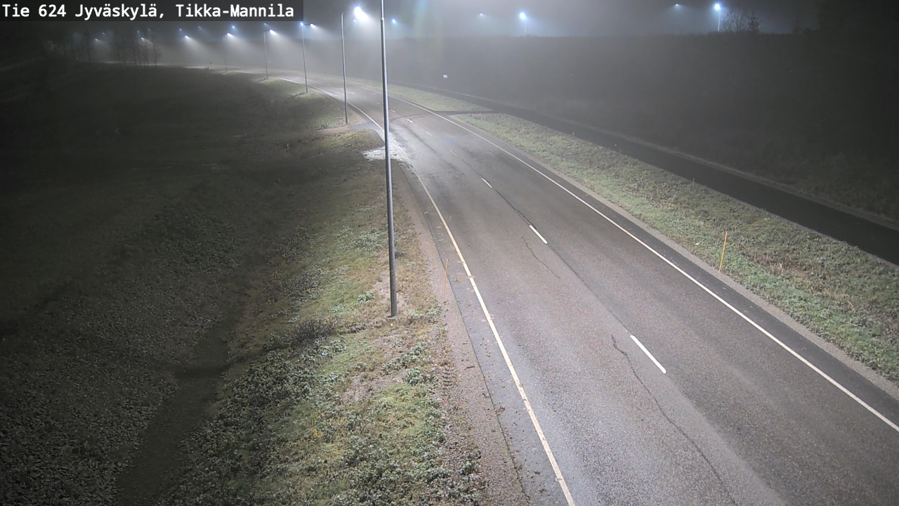 Kelikamerat Kuva Tie 624 Jyväskylä, Tikka-Mannila, Jyväskylä, Keski-Suomi