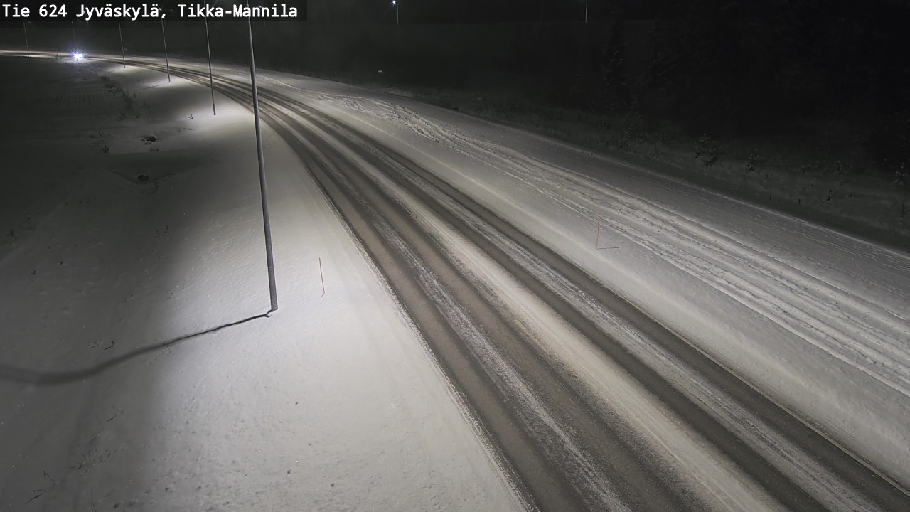 Kelikamerat Kuva Tie 624 Jyväskylä, Tikka-Mannila, Jyväskylä, Keski-Suomi