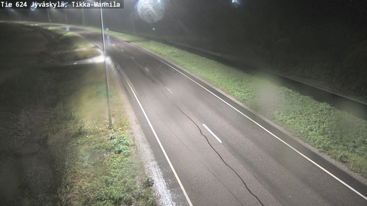Weather Camera Image Road 624 Jyväskylä, Tikka-Mannila, Jyväskylä, Keski-Suomi