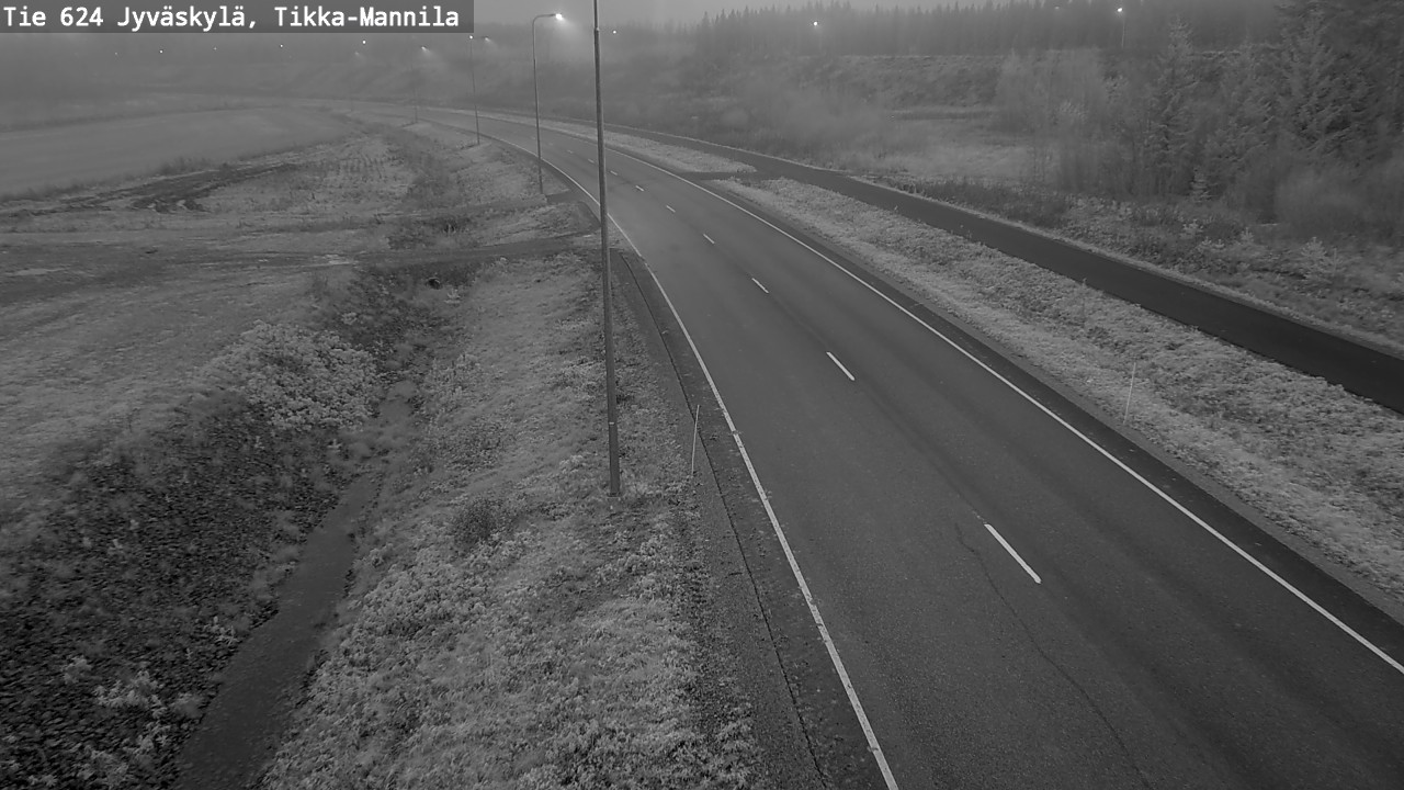 Kelikamerat Kuva Tie 624 Jyväskylä, Tikka-Mannila, Jyväskylä, Keski-Suomi