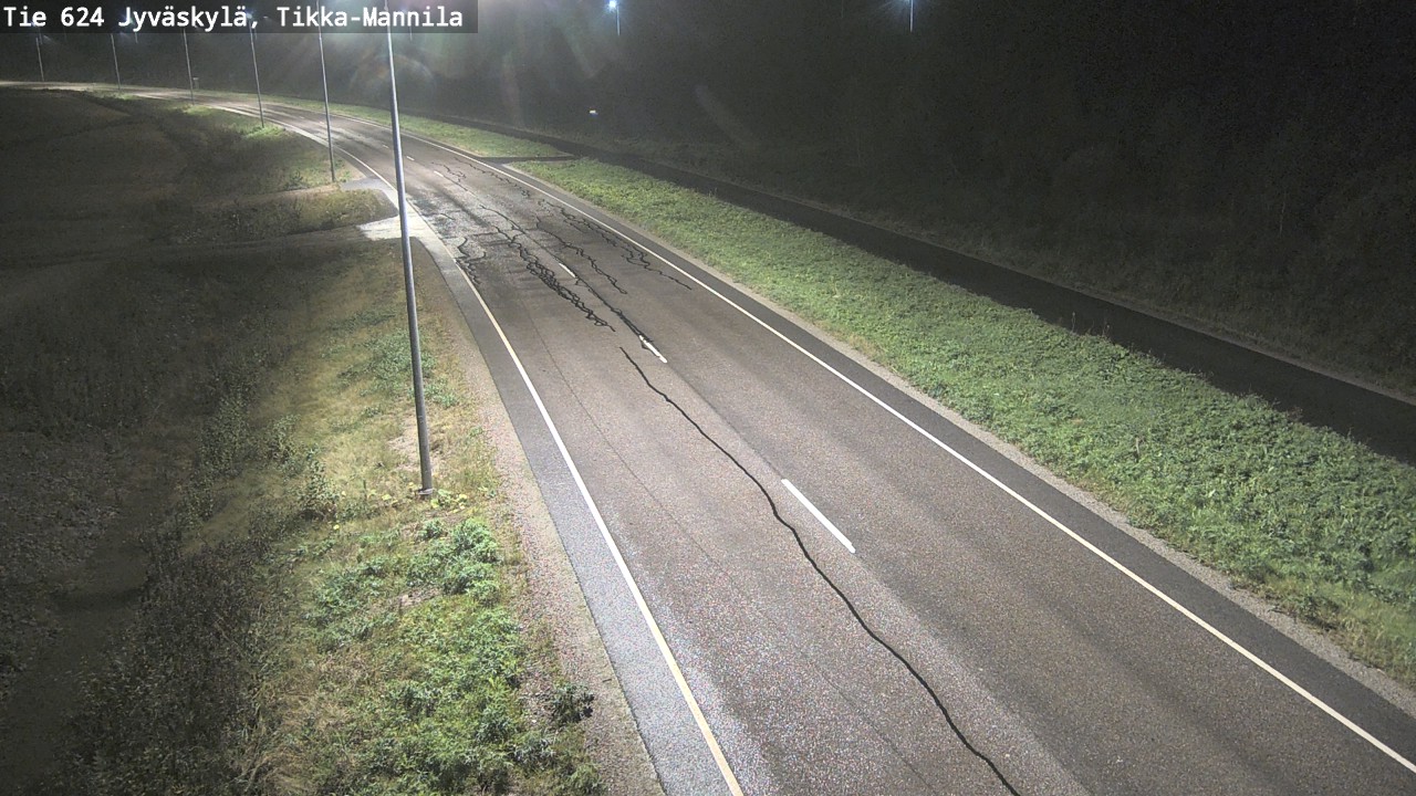 Weather Camera Image Road 624 Jyväskylä, Tikka-Mannila, Jyväskylä, Keski-Suomi