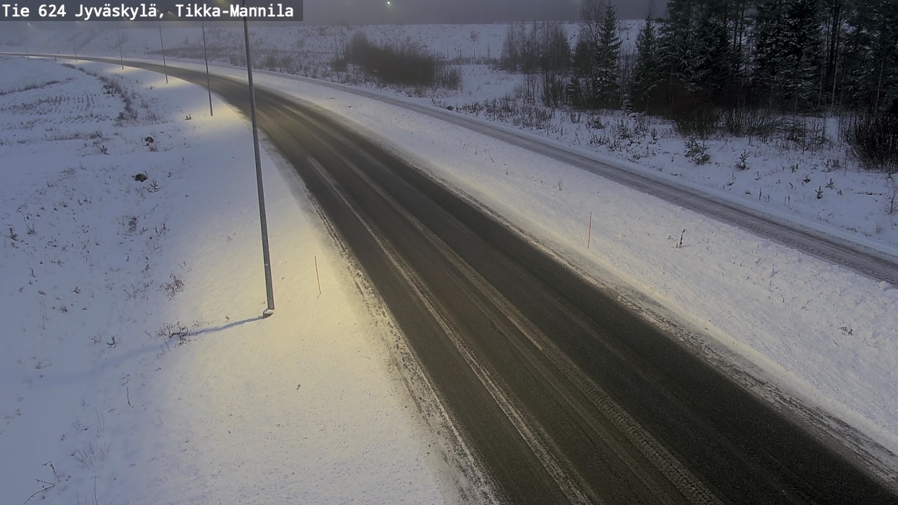 Kelikamerat Kuva Tie 624 Jyväskylä, Tikka-Mannila, Jyväskylä, Keski-Suomi