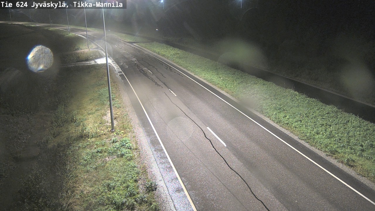 Weather Camera Image Road 624 Jyväskylä, Tikka-Mannila, Jyväskylä, Keski-Suomi