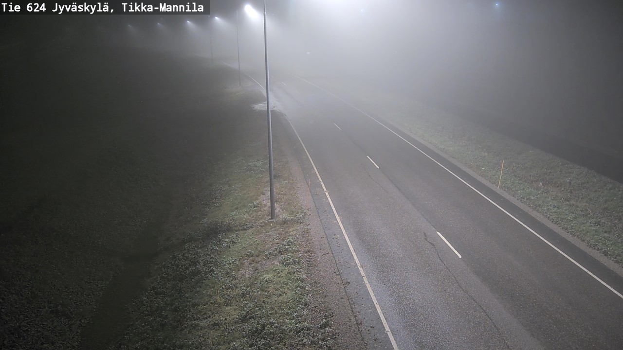 Kelikamerat Kuva Tie 624 Jyväskylä, Tikka-Mannila, Jyväskylä, Keski-Suomi