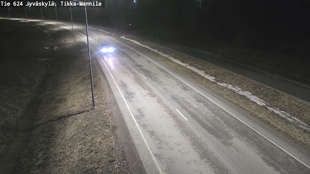 Kelikamerat Kuva Tie 624 Jyväskylä, Tikka-Mannila, Jyväskylä, Keski-Suomi