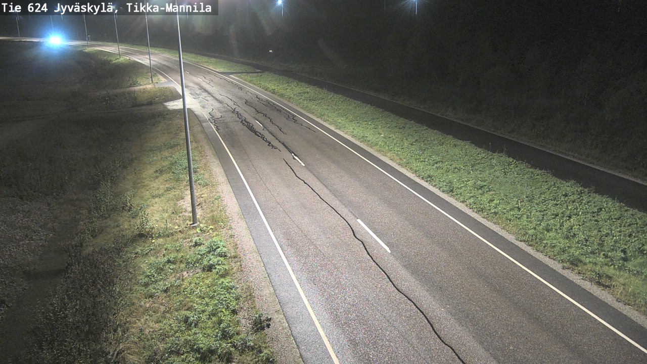 Weather Camera Image Road 624 Jyväskylä, Tikka-Mannila, Jyväskylä, Keski-Suomi