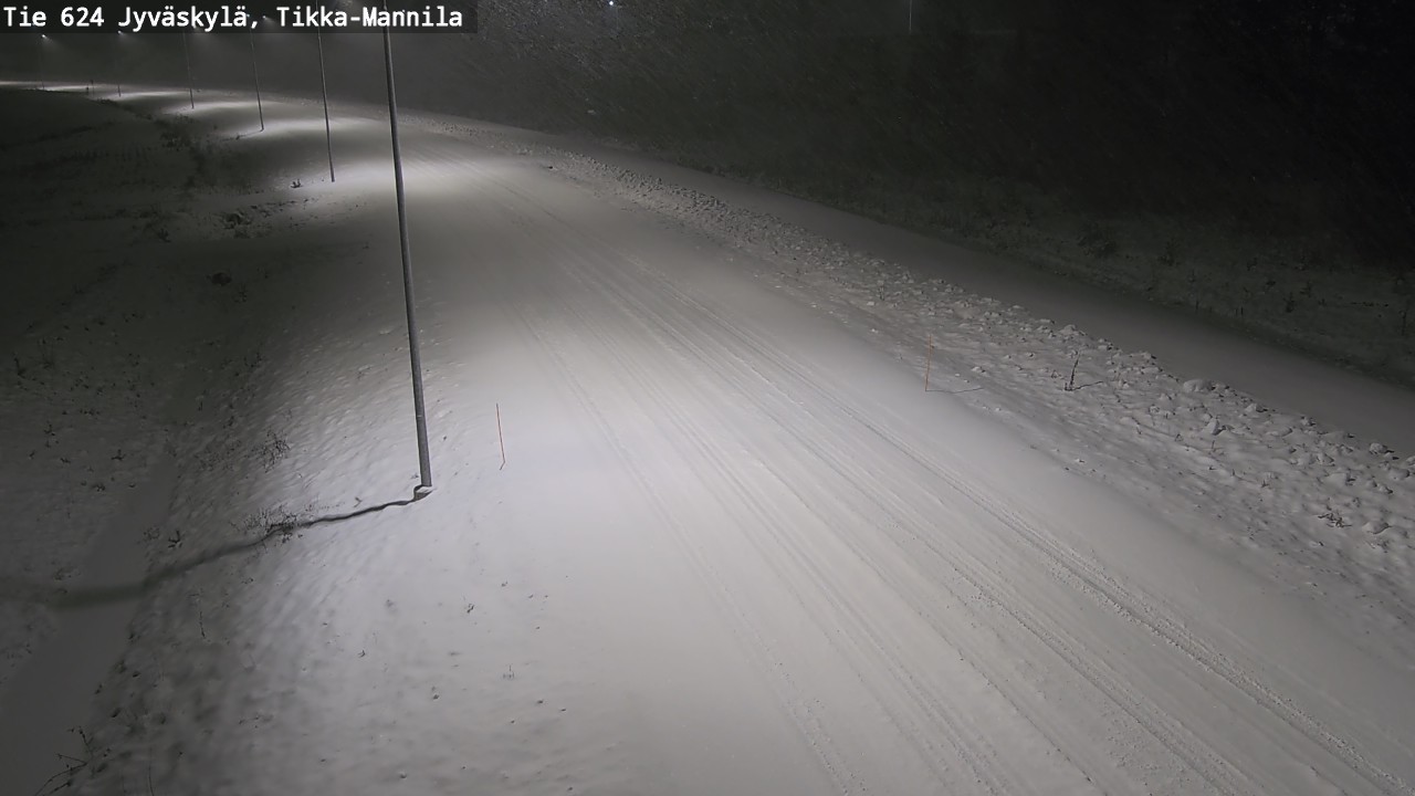 Kelikamerat Kuva Tie 624 Jyväskylä, Tikka-Mannila, Jyväskylä, Keski-Suomi