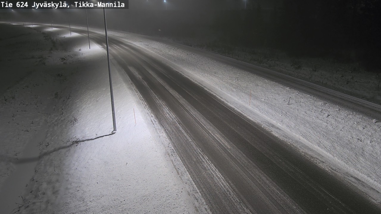 Kelikamerat Kuva Tie 624 Jyväskylä, Tikka-Mannila, Jyväskylä, Keski-Suomi