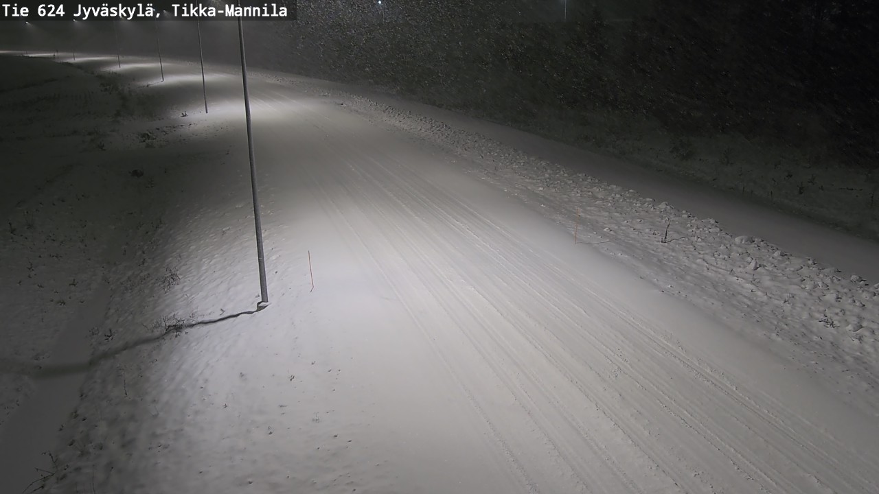 Kelikamerat Kuva Tie 624 Jyväskylä, Tikka-Mannila, Jyväskylä, Keski-Suomi