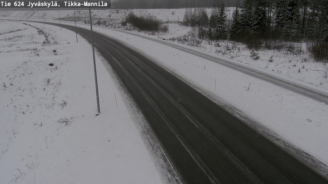 Kelikamerat Kuva Tie 624 Jyväskylä, Tikka-Mannila, Jyväskylä, Keski-Suomi