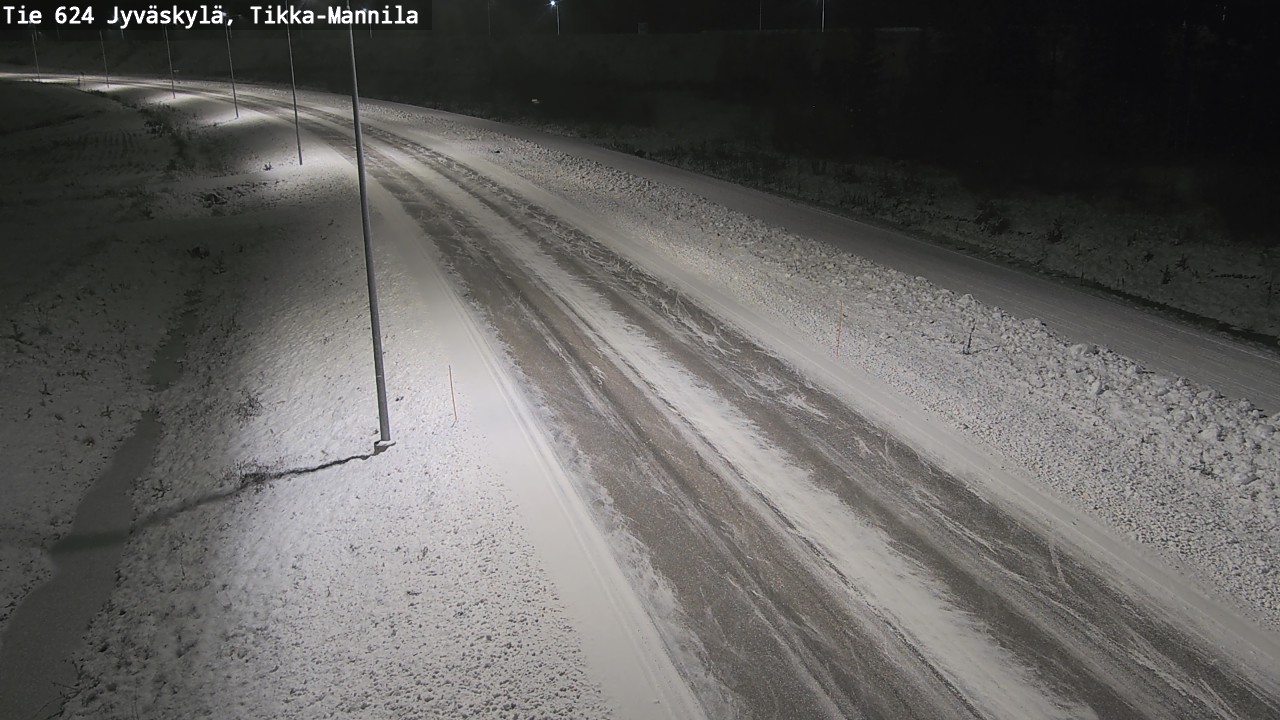 Kelikamerat Kuva Tie 624 Jyväskylä, Tikka-Mannila, Jyväskylä, Keski-Suomi