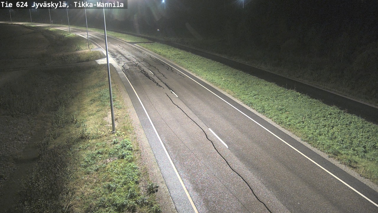 Weather Camera Image Road 624 Jyväskylä, Tikka-Mannila, Jyväskylä, Keski-Suomi