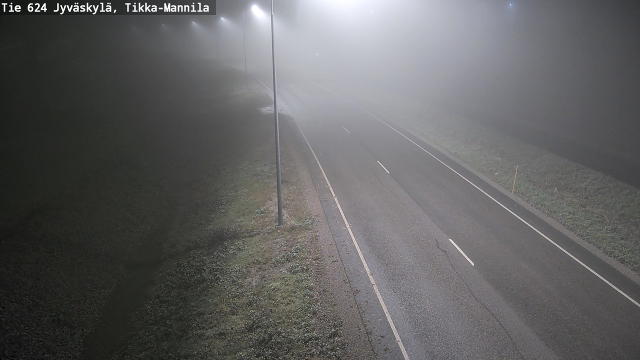 Kelikamerat Kuva Tie 624 Jyväskylä, Tikka-Mannila, Jyväskylä, Keski-Suomi