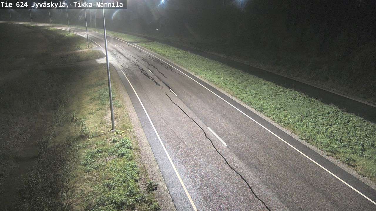 Weather Camera Image Road 624 Jyväskylä, Tikka-Mannila, Jyväskylä, Keski-Suomi