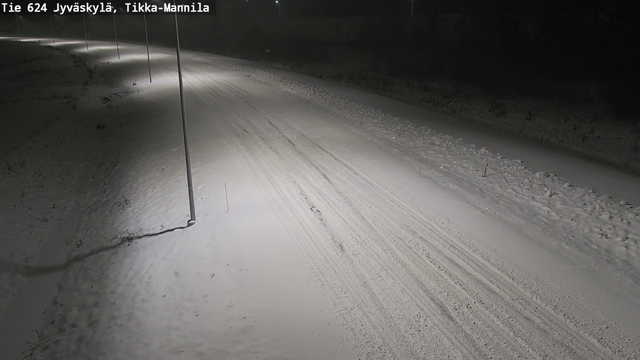 Kelikamerat Kuva Tie 624 Jyväskylä, Tikka-Mannila, Jyväskylä, Keski-Suomi