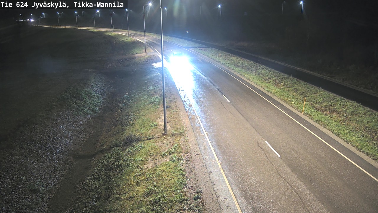 Kelikamerat Kuva Tie 624 Jyväskylä, Tikka-Mannila, Jyväskylä, Keski-Suomi