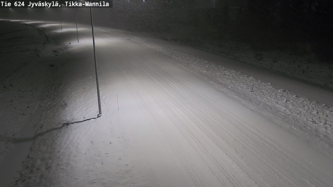 Kelikamerat Kuva Tie 624 Jyväskylä, Tikka-Mannila, Jyväskylä, Keski-Suomi