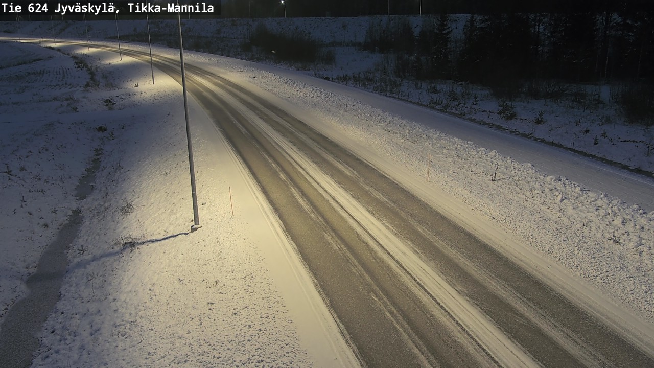 Kelikamerat Kuva Tie 624 Jyväskylä, Tikka-Mannila, Jyväskylä, Keski-Suomi