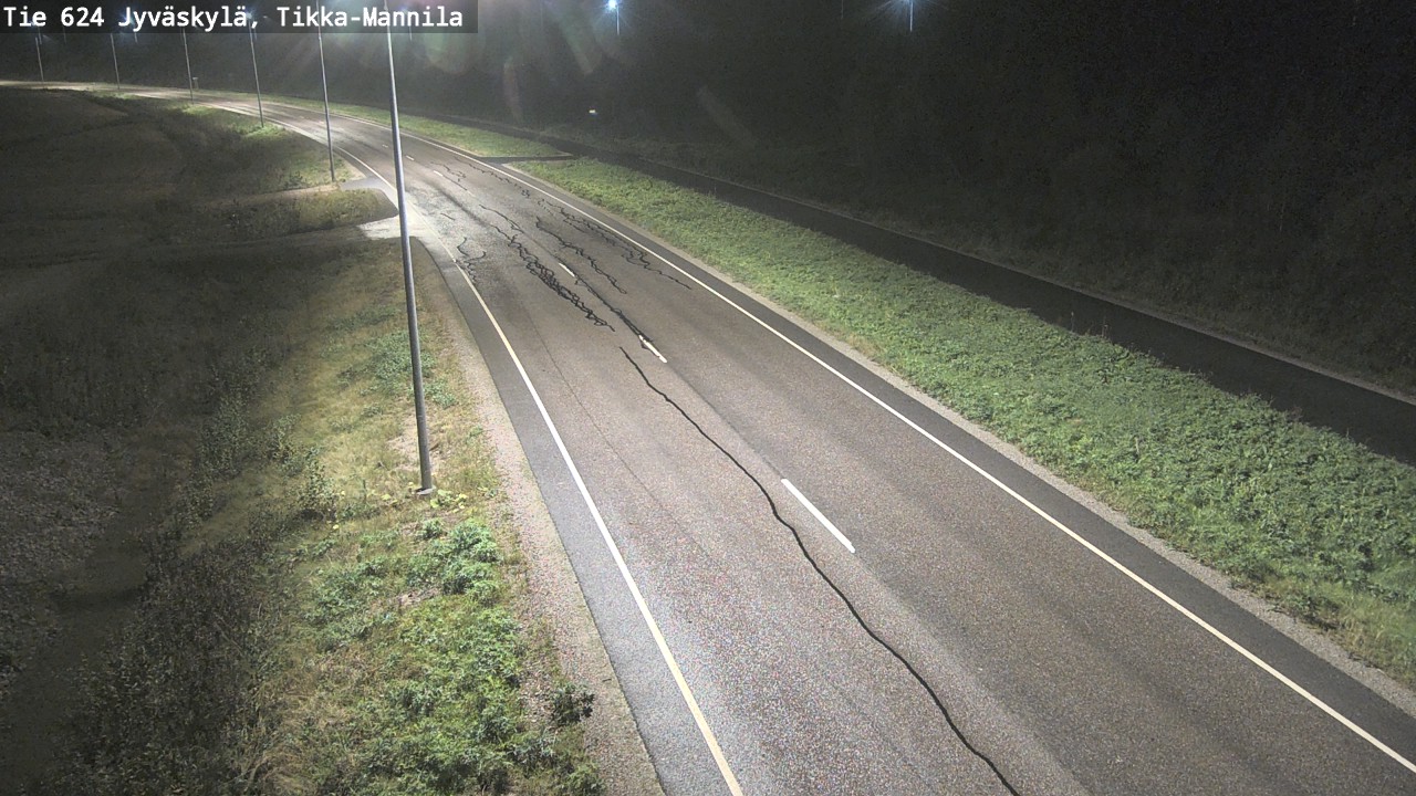 Weather Camera Image Road 624 Jyväskylä, Tikka-Mannila, Jyväskylä, Keski-Suomi