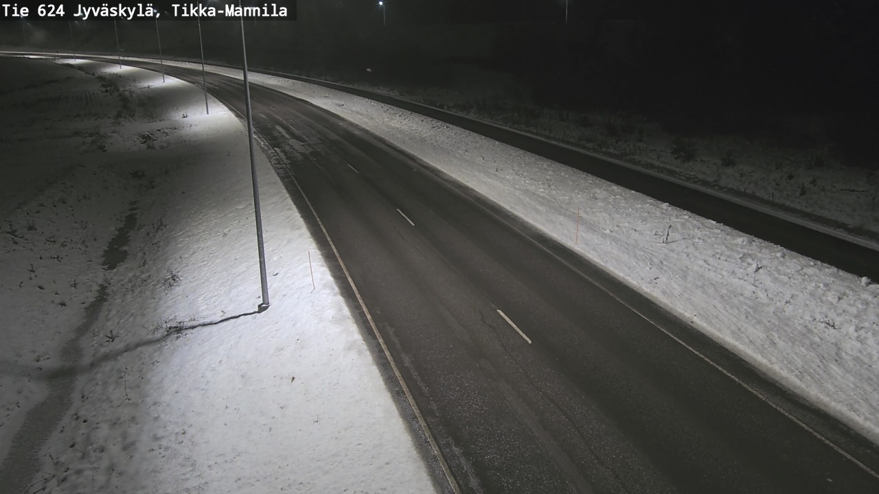 Weather Camera Image Väg 624 Jyväskylä, Tikka-Mannila, Jyväskylä, Keski-Suomi