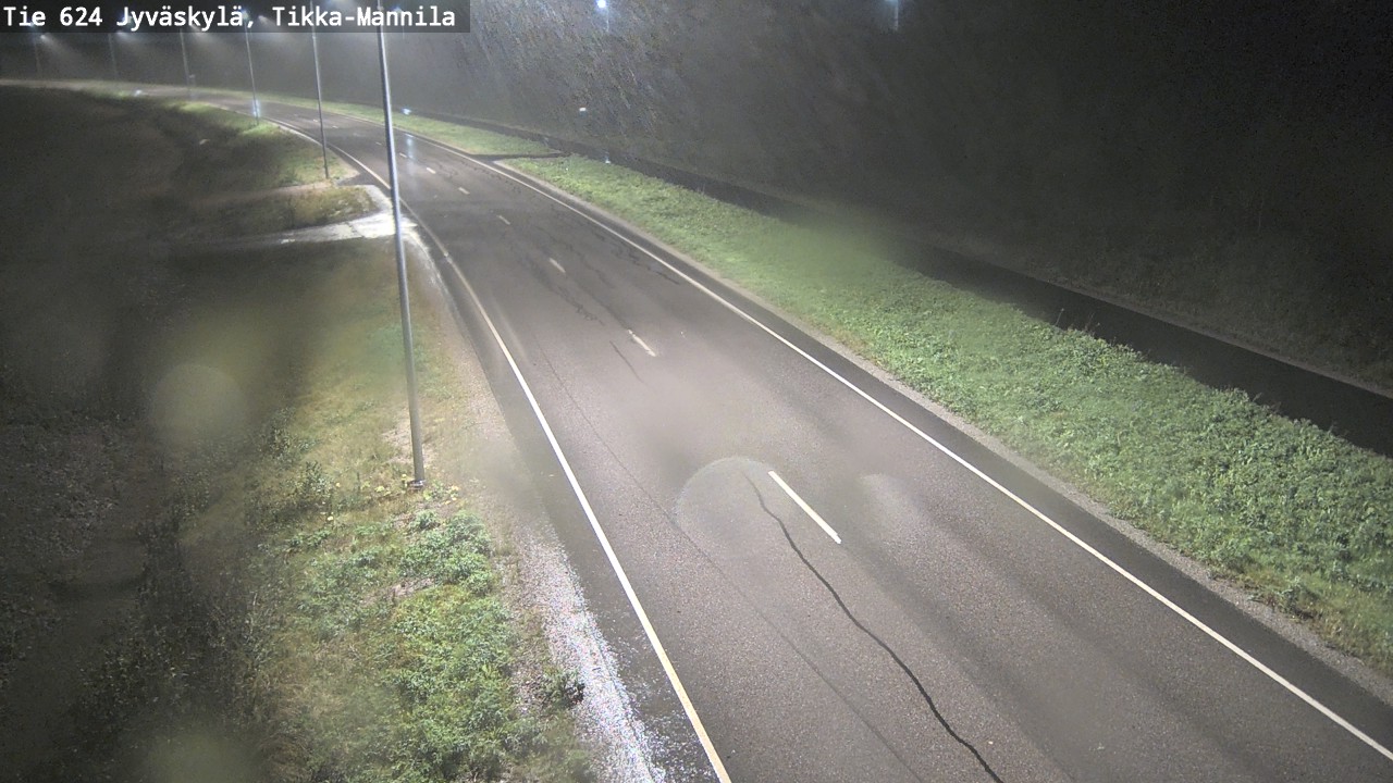 Weather Camera Image Road 624 Jyväskylä, Tikka-Mannila, Jyväskylä, Keski-Suomi